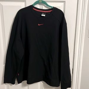 Nike Kobe Bryant waffle knit long sleeve, Men’s XXL. Black with red symbols